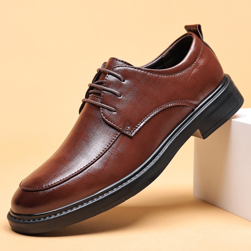 Men'S Formal Office Wear Shoes - platform dress shoes for man derby