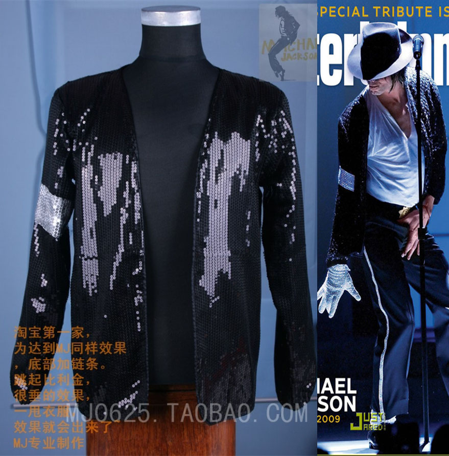 Formal Wear Gloves Men - Thời Trang hiếm Cosplay MJ Michael