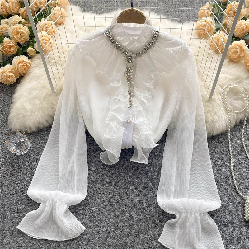 French Elegant Shirts Women De - đánh giá và giá Dress Shirt French Cuff