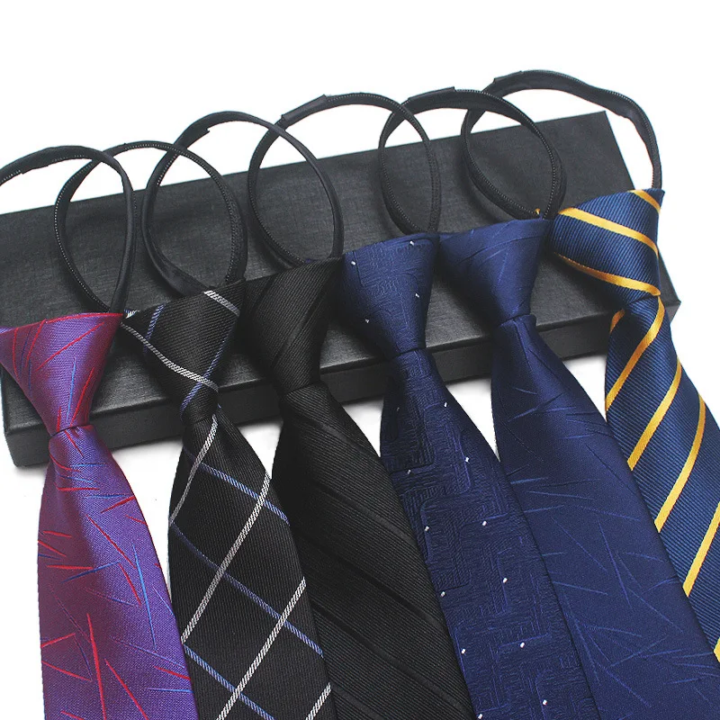 Men's Tie 8CM Zipper Ties 7cm  - đánh giá và giá Men'S Formal Wear Ties