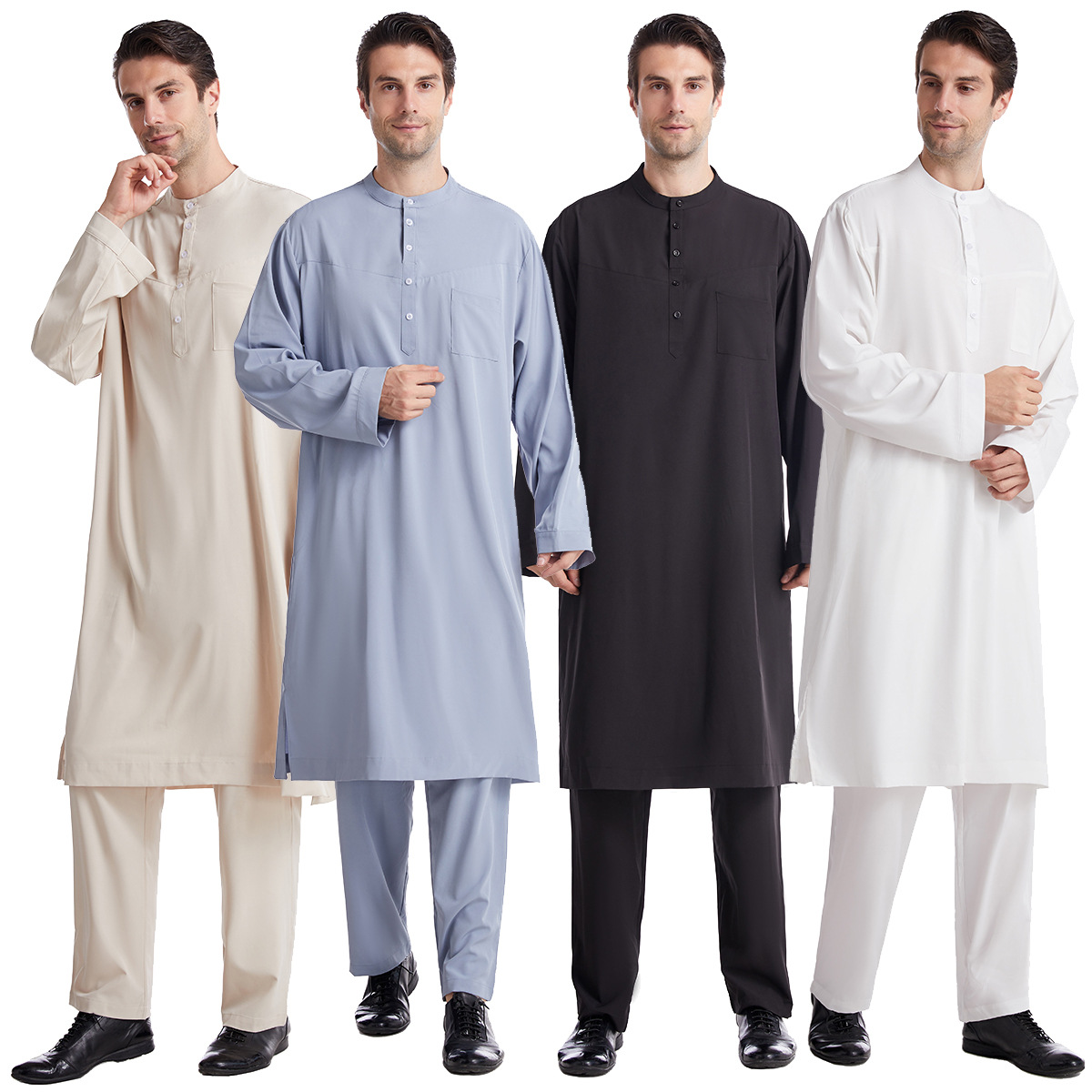Muslim Men Jubba Thobe 2 Pice  - đánh giá và giá Men Formal Wear Dubai
