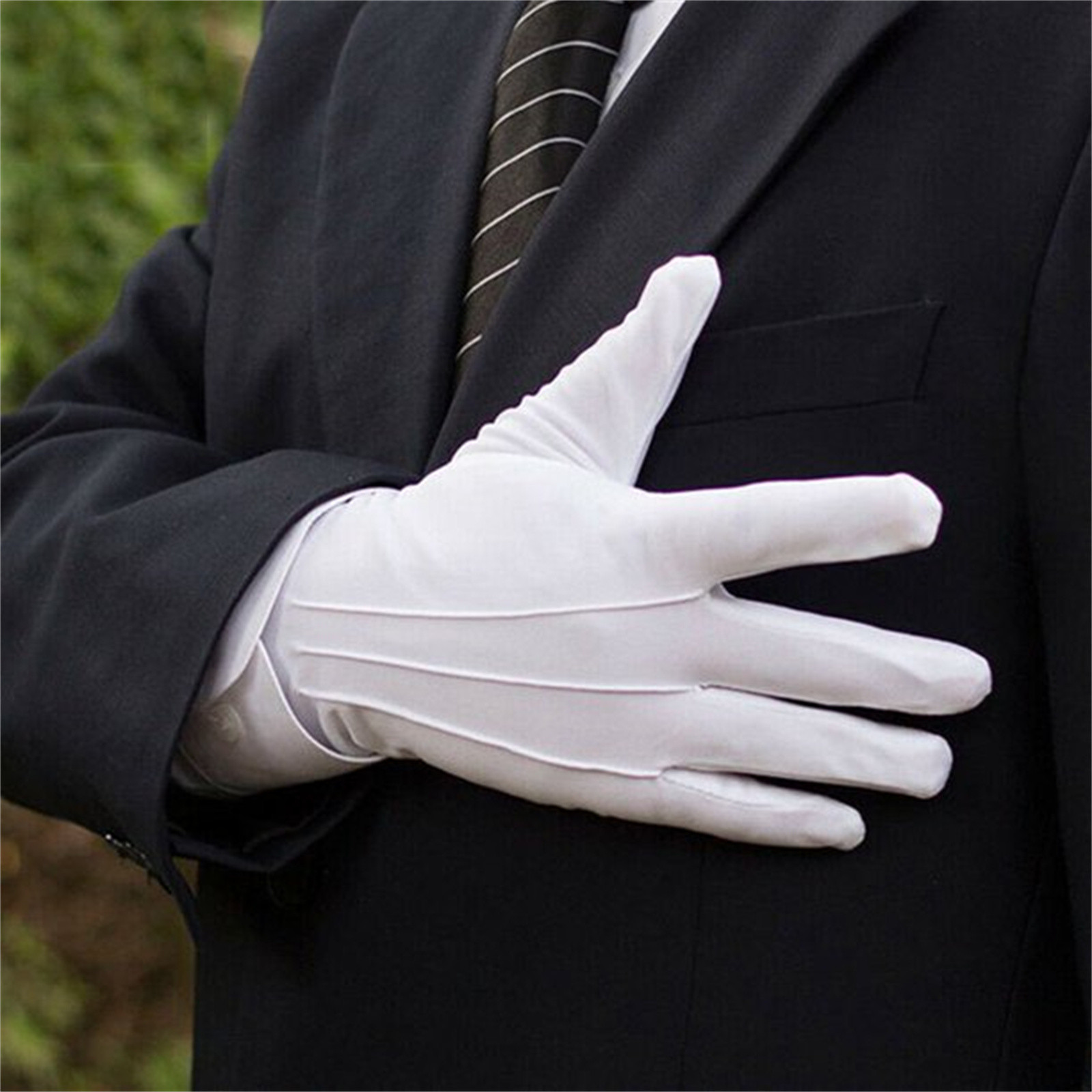 1/3/5/10 Pairs White Formal Gl - đánh giá và giá Formal Wear Gloves Men