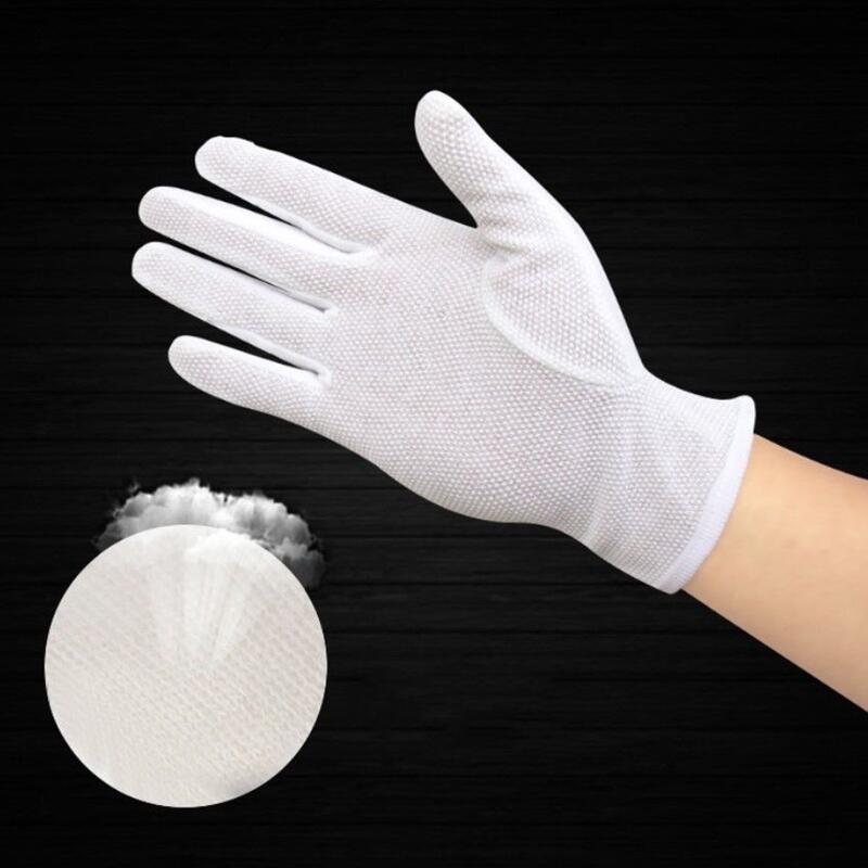 4PCS White Cotton Gloves Men F - đánh giá và giá Formal Wear Gloves Men