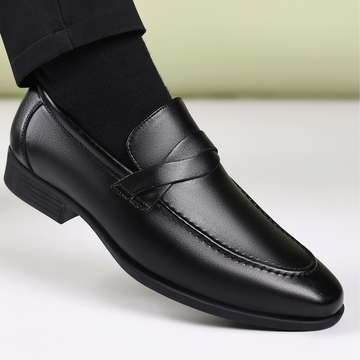 Men's leather shoes for formal - đánh giá và giá Men'S Formal Office Wear Shoes