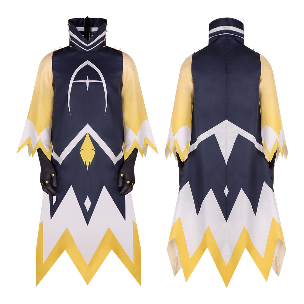 Hazbin Hotel Adam Blue Cosplay - đánh giá và giá Formal Wear Gloves Men
