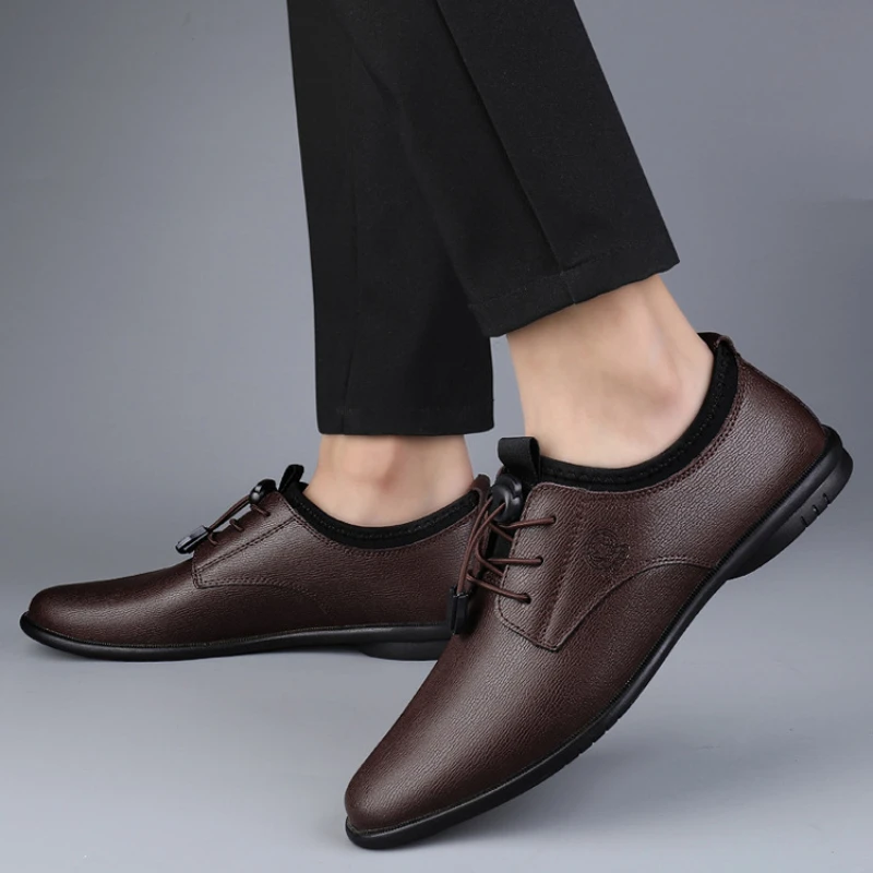 XIHAHA Men's Leather Shoes Bre - đánh giá và giá Men'S Formal Office Wear Shoes