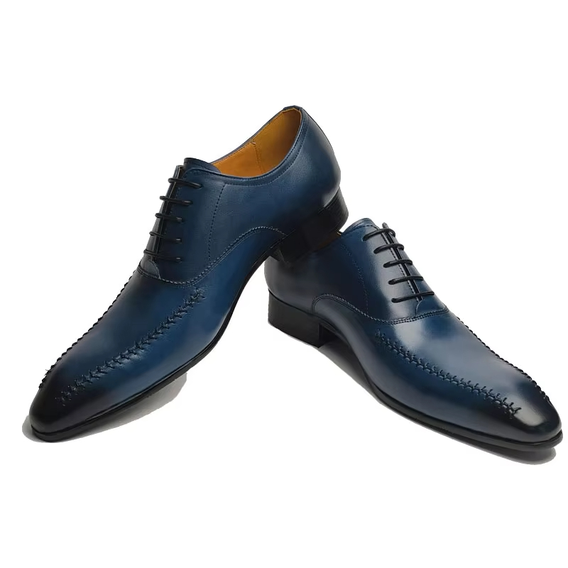 High-end luxury Men's Genuine  - đánh giá và giá Men'S Formal Office Wear Shoes